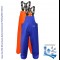 Vass-Tex 550 Extreme Waterproof Bib & Brace - Orange/Green/Blue